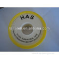 HAS brand ptfe thread seal tape for high quality with white spool and yellow cap